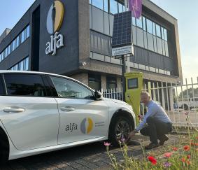 Alfa Naaldwijk verlengt contract Slimme Bandenpomp voor 3 jaar