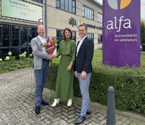 Carolien van Zomeren 25 jaar bij Alfa!